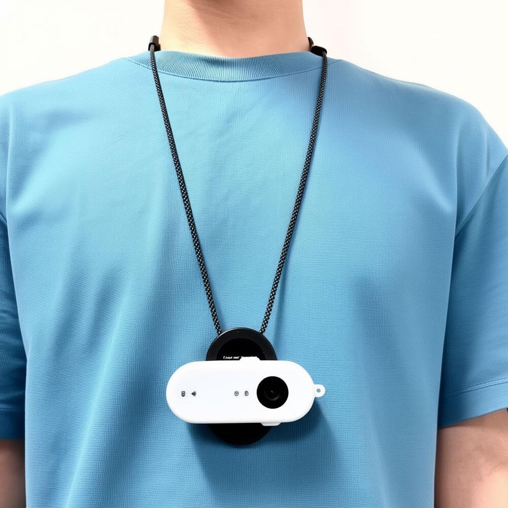 Magnetic Neck Lanyard For Thumb Camera Chest Mount First Person View Hands-Free For Vlog Recording Portable For OSMO Nano
