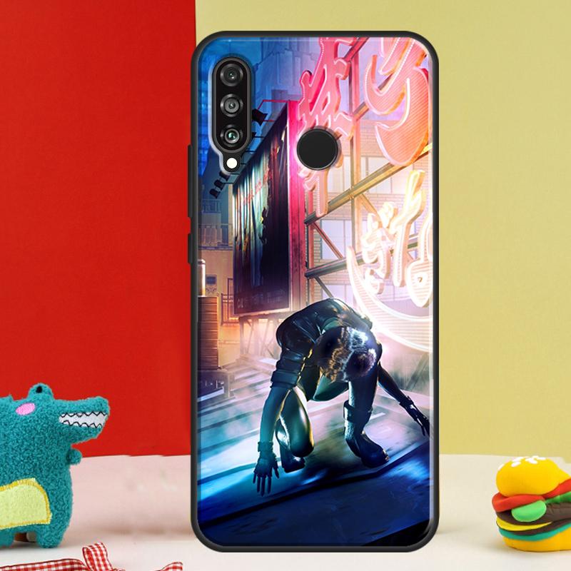 Ghost in the Shell Anime For Huawei Nova 12s 12i 11i 8i 9 10 SE Y91 Y90 Y60 Y70 Y72 Y61 P20 P40 P30 Lite P60 Pro Case