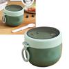 Insulated Breakfast Cup 304 Stainless Steel Lid Spoon Milk Soup Jar School   Portable Congee Container