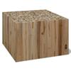 Vidaxl Teak Wood Coffee Table, 50 X 50 X 35 Cm