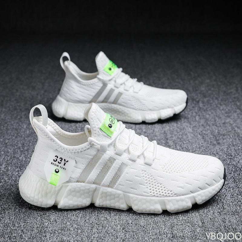 Summer New Breathable Running Shoes Casual Comfortable Mesh Breathable Sports Shoes Fashionable Versatile Men'S Sneakers