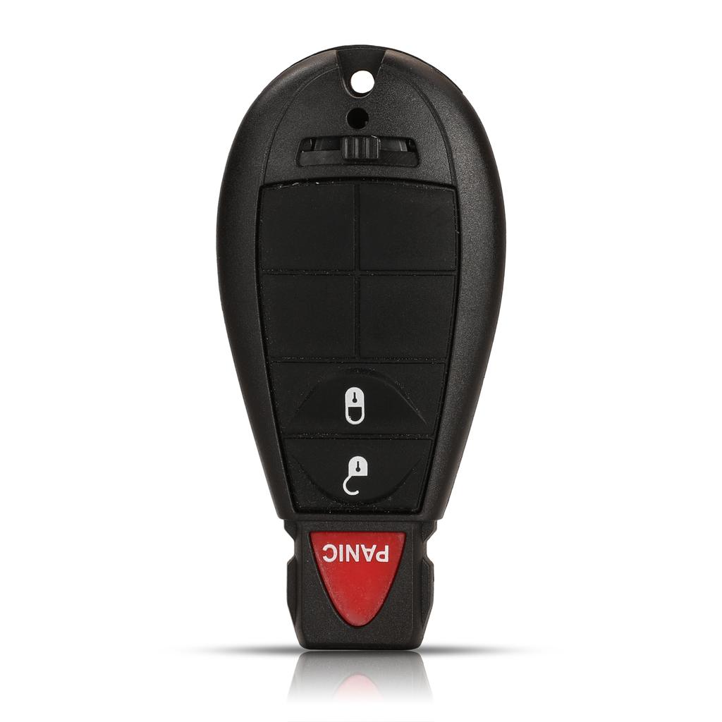 Jingyuqin 2/3/4/5/6 Tasten Fernbedienungsgehäuse Smart Key Shell Für Chrysler Jeep Grand Cherokee 2008 - 2015 Fob Smart Key Gehäuse
