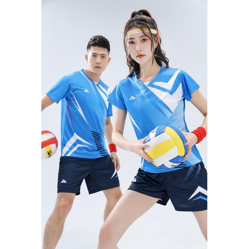 Unisex Breathable Volleyball Basketball Training Jersey Set Sports Activities