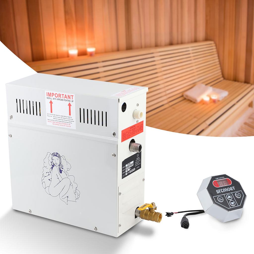4.5KW 220V Steam Generator Shower Sauna Steam Bath Heater for Home Sauna SPA