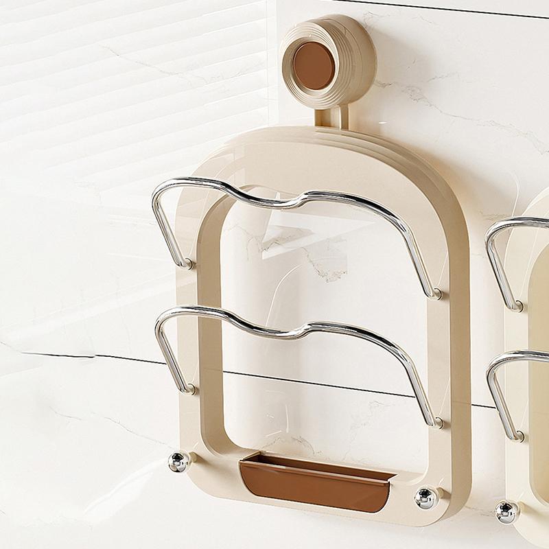 

Кухонный органайзер, настенная полка для слива, крышка для кастрюли, без перфорации, кухонная крышка для кастрюли, разделочная доска, органайзер, держатель белый