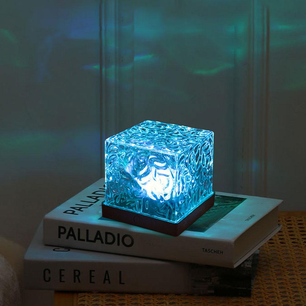 16-Color Northern Lights LED Projector Light Remote USB Powered for Bedroom Living Room and Party Decor Office Parties Weddings