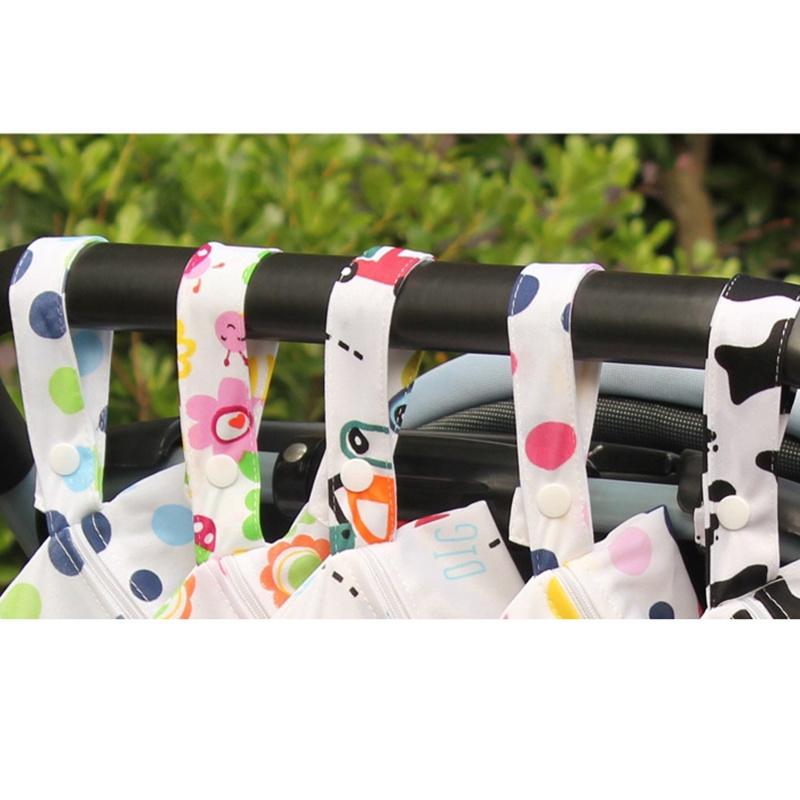 Mummy Diaper Bag Reusable Waterproof Cloth Diaper Bag with Double Pocket & Handle Diape