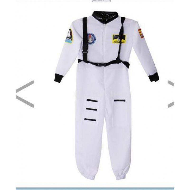 And Orange Unique White Space Suit Costume For Children And Adults Ideal For Themed Events