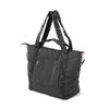 Francfranc Classic Flower Travel Bag, Dark Gray, Water-Repellent, Lightweight, Carry-On