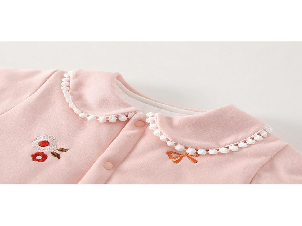 Unisex Baby Winter Cotton Jacket - Thick Padded, Stand Collar, Inner Lining, for Girls & Boys