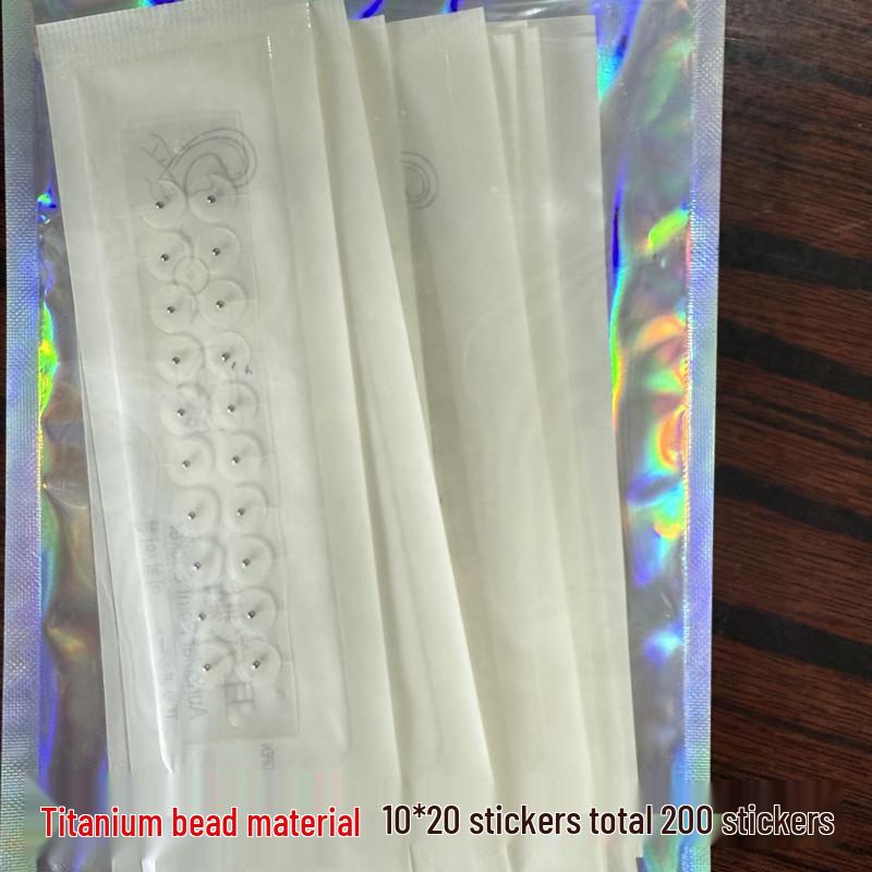Transparent Crystal Ear Seed and Acupoint Massage Stickers