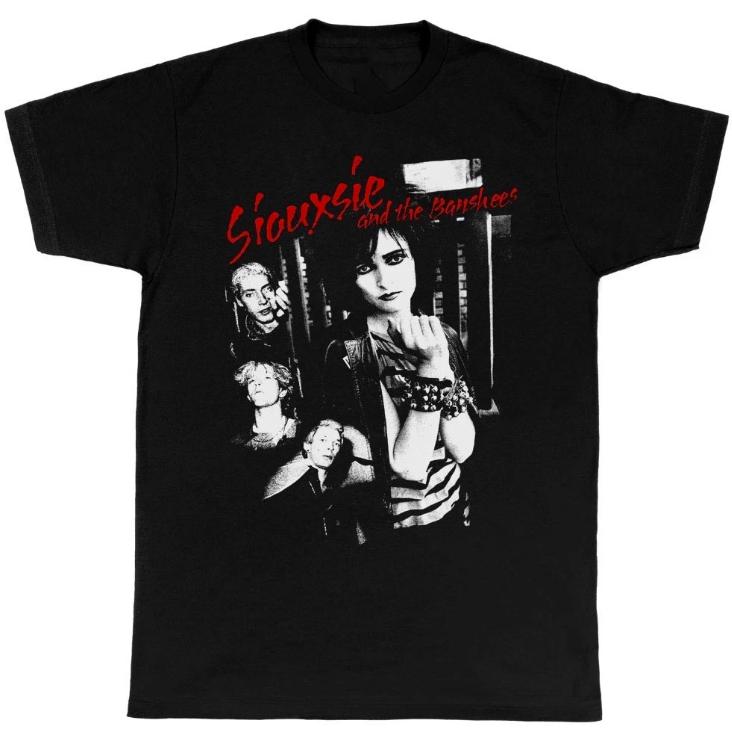 

Siouxsie and The Banshees Shirt s Goth Band Tee Gothic Clothing Cute Retro Band Shirts Grunge Graphic Tee Goth Music Shirt S