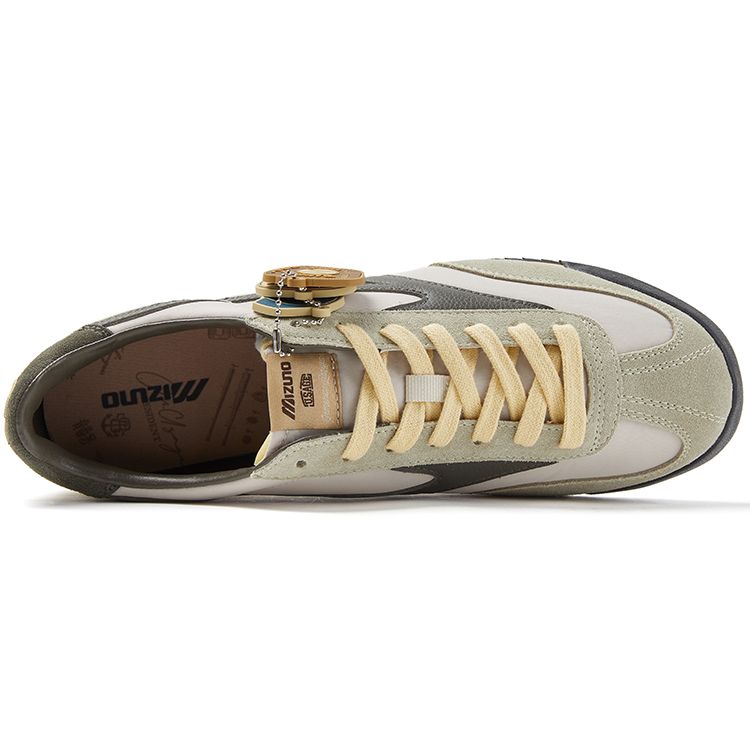 Mizuno U.Sage X  LG 60S Retro Couple Shock Absorbing Non-Slip Wear-Resistant Low-Top Casual Running Shoes Unisex Sneaker Gray D1GH231102