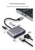 USB-C to HDMI/VGA Docking Station: Phone-to-Monitor Screen Mirroring Converter