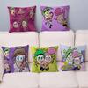 Cartoon The Fairly OddParents Pillow Gift Home Office Decoration Bedroom Sofa Car Cushion Cover Case 45x45