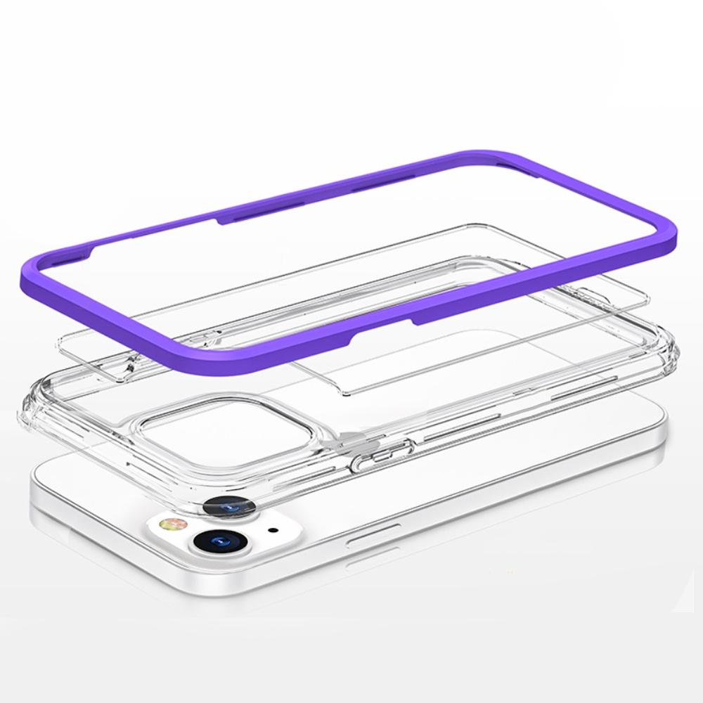 ERBORD case for iPhone 13, Hybrid Frame, Purple