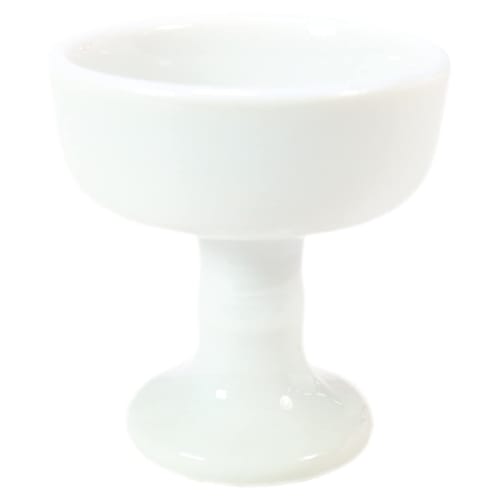 Setomonohonpo Buddhist Altarware, White (small), Diameter 4.5cm, Height 5cm, Made of Porcelain, Made In Japan