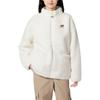 New Balance Velvet Jackets Women's White Stand Collar Moderate AWJ33320-CIC