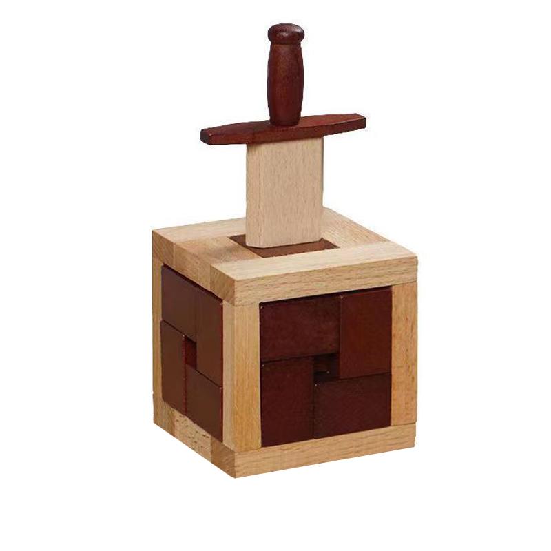 High Difficulty Level Sword Puzzle Box Brain Teaser Puzzles For Adults Teens IQ Challenge Logic Thinking Games Novelty Gifts