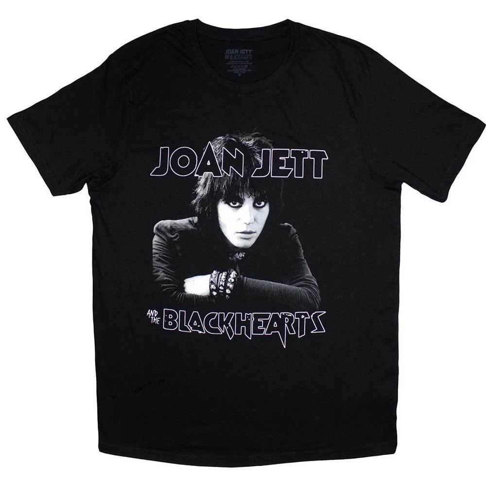 Joan Jett & The Blackhearts Photo T-Shirt Black New S