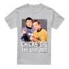Star Trek Chicks Dig T-Shirt S-2XL, Athletic Heather