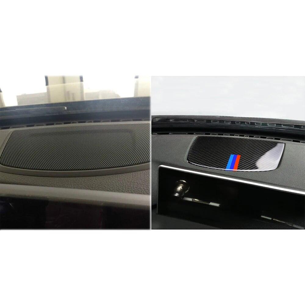 Car Instrument Speaker Panel Frame Dashboard Air Outlet Vent Sticker For BMW 3 Series F30 F34 2013-18 Auto Interior Accessories