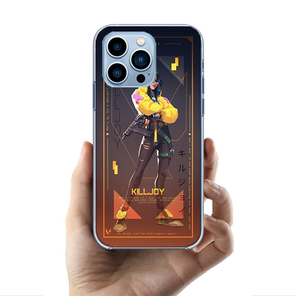 Valorant Killjoy Cases Phone Case For Iphone 17E 16E 17 Air 16 Pro Max 15 Pro 14 Plus 11 13 12 Mini Cover Cases Compatible with
