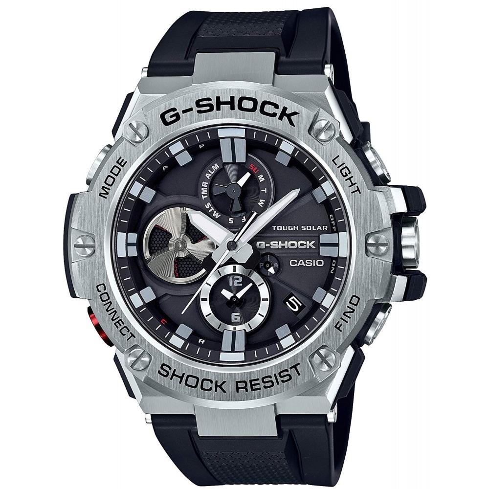 

Casio Чоловічий годинник G-SHOCK G-STEEL Smartphone Link Модель GST-B100-1A