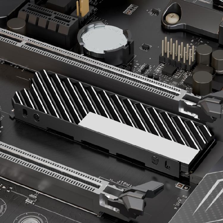 Slim Profile Cooling Solution For NVMe SSDs 2280 High Efficiency Heat Dissipation And Universal Compatibility
