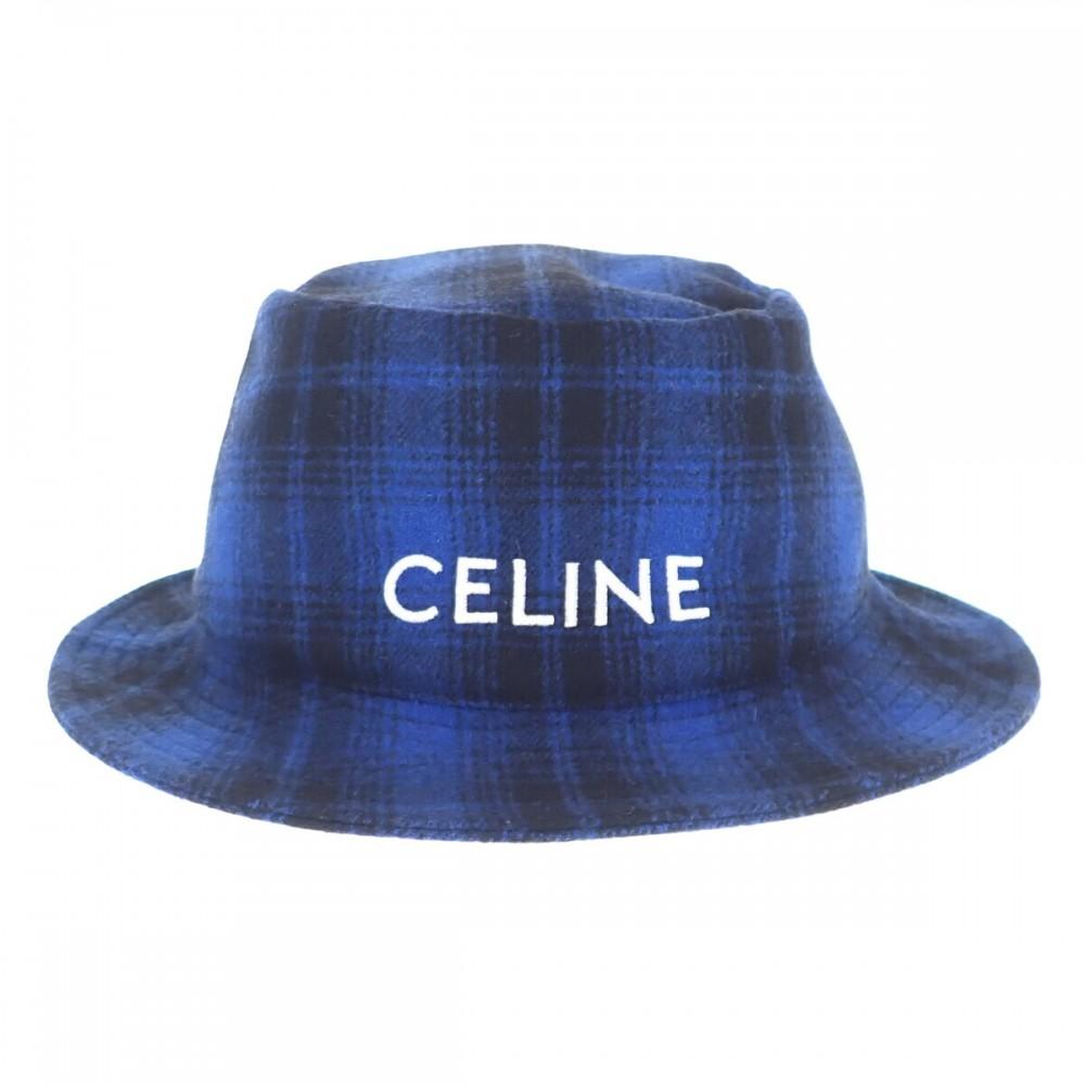 

CELINE 2AUO4994R.07RK S hat blue wool/cotton mens