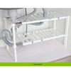 Retractable Under-Sink Multi-Layer Bathroom & Kitchen Storage Rack