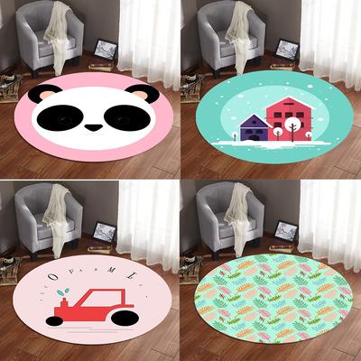 Çocuk halısı oturma odası yatak odası halısı yuvarlak halı alan halısı oturma odası tatami yuvarlak halı kawaii halı