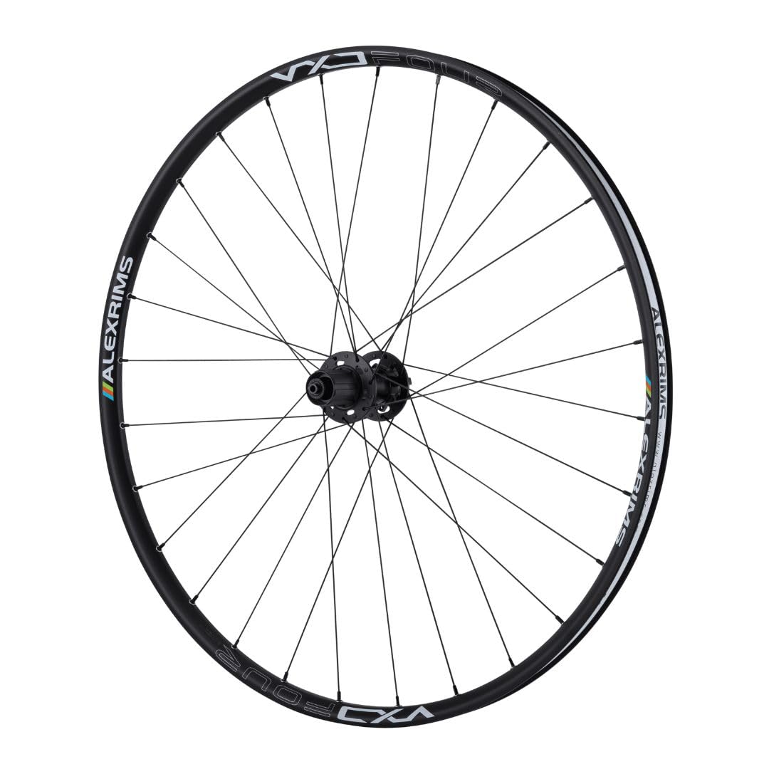 Колеса для MTB ALEXRIMS VXD4B, 27,5 дюйма, Заднее, 12x148 мм, Shimano HG 7-11 скоростей, 6 отверстий под диск, Черное