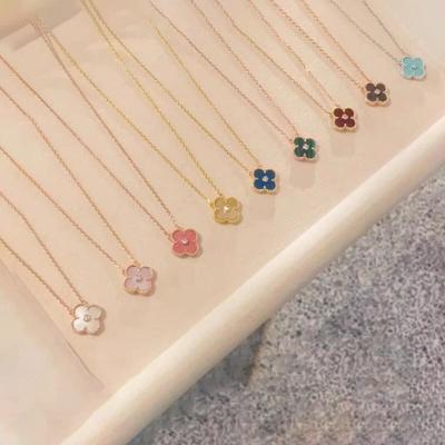 Colier floare romb placat cu zirconiu lanț claviculă luxos și elegant colier cu temperament de nișă