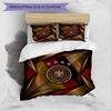 Germany Football Printed Bedding 3 Piece Set Cozy Breathable Bed Cover Set As Housewarming Holiday Gift