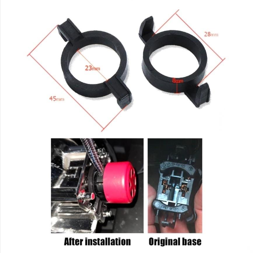 2 szt Adapter do żarówek LED H7, Ford, Peugeot, Citroen Off-Road