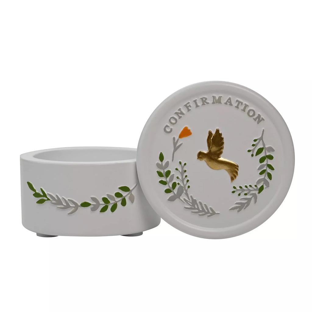 Celebrations Confirmation Resin Trinket Box