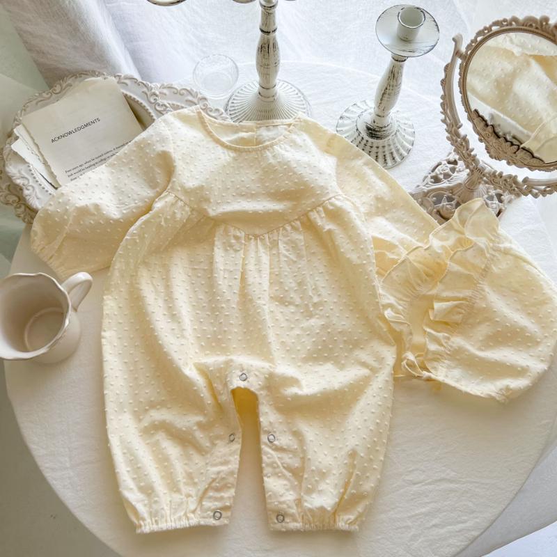 Baby Girl s Floral Long-Sleeve Romper 66cm
