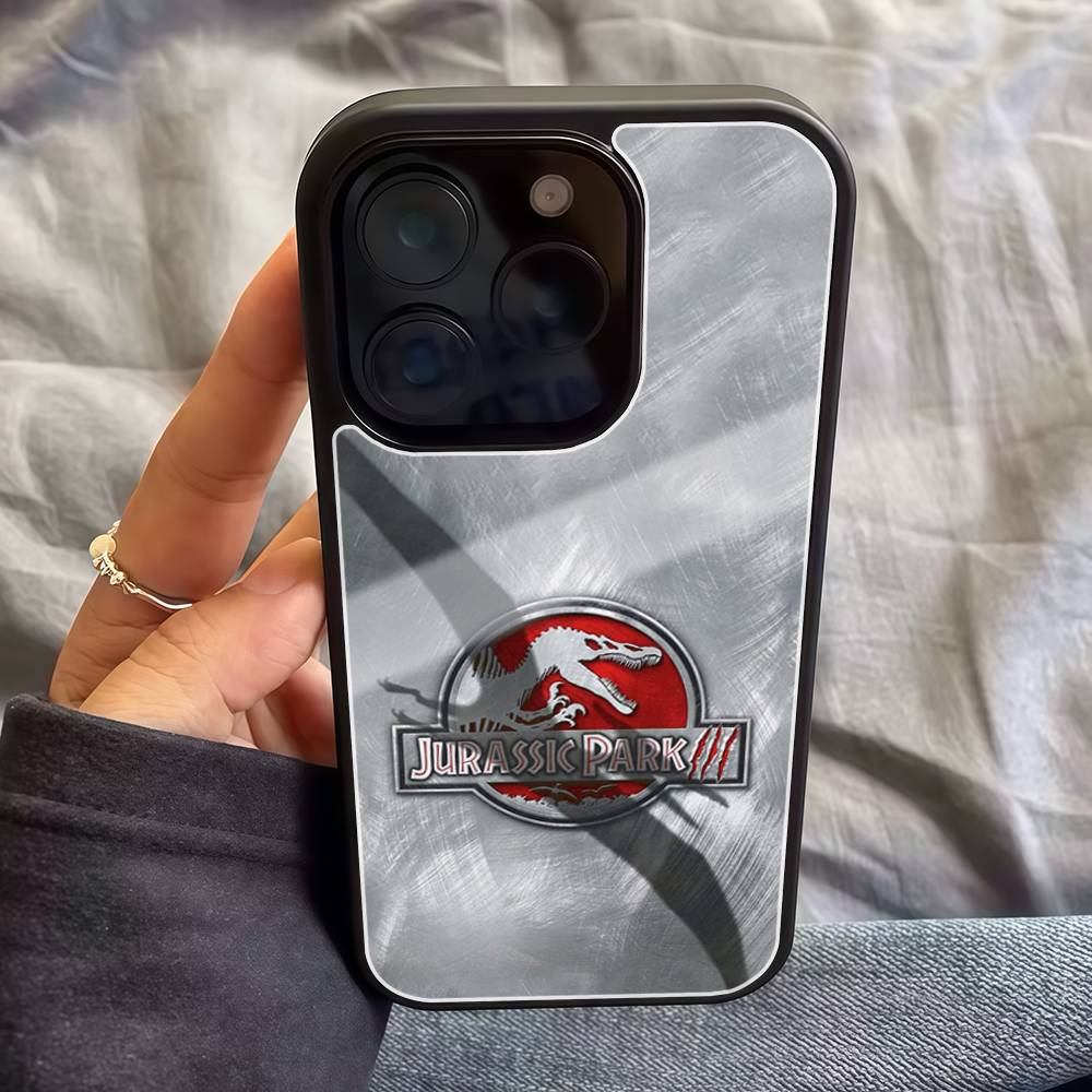 

J-Jurassic Park Dinosaur World Phone Case Silicone PC+TPU For For IPhone 11 12 13 14 15 16 Plus 17 Pro Max Cover iPhone 15 plus