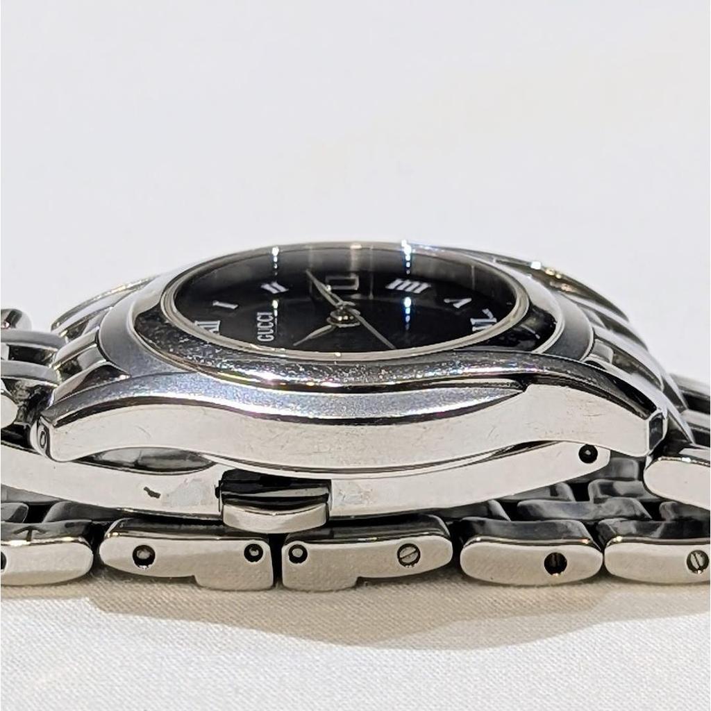 Used GUCCI Gucci 5500L Black Dial Date Ladies Working Product