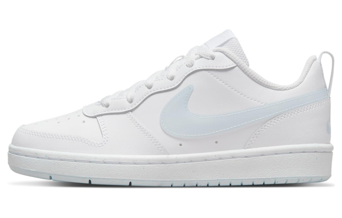 Nike Court Borough Low 2  White Aura  GS BQ5448-118 38.5