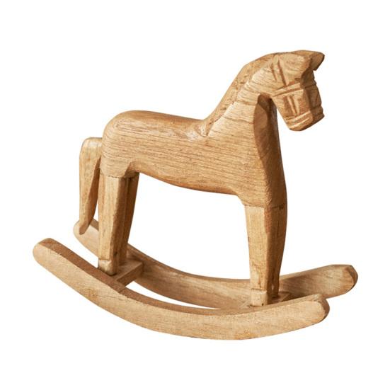 

Деревянная фигурка лошадки-качалки, винтажная маленькая скульптура лошади, настольное украшение для свадеб, детских праздников, вечеринок, домашнего декора Hobbyhorse