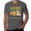 I Like Beer And My Frenchie, French Bulldog Dog T-shirt Man Graphic T Shirt Man T Shirt Heavy Cotton Man T Shirt Cotton T-shirt
