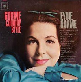 

LP Record EYDIE GORMÉ - Gorme Country Style CL2120 Columbia 1964 US Jazz Used