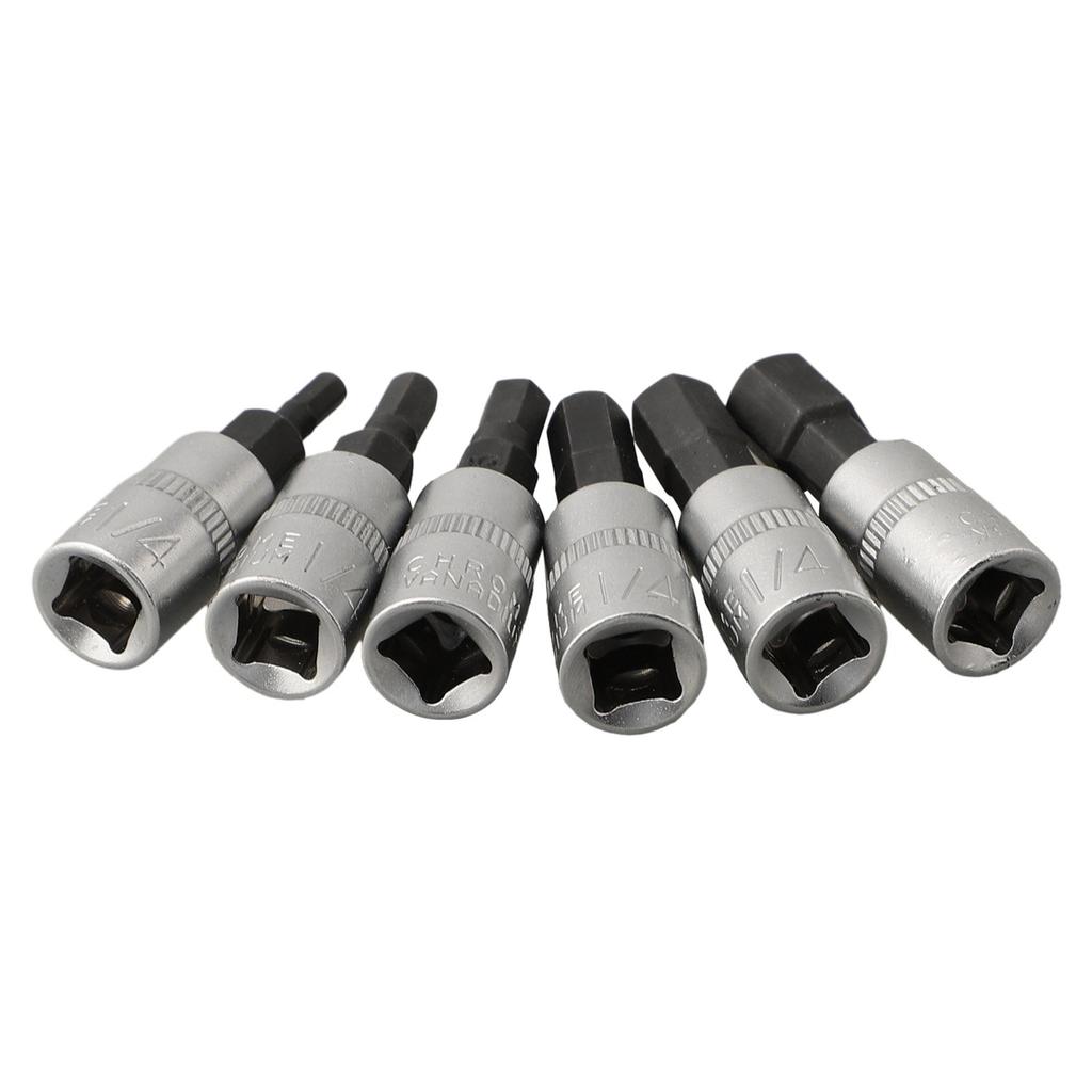 H Hand Tools Inch Drive Socket Pc Hex Head Screwdriver Bit