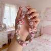 Sanrio Bow Knot Beaded Phone Lanyard & Keychain for Girls