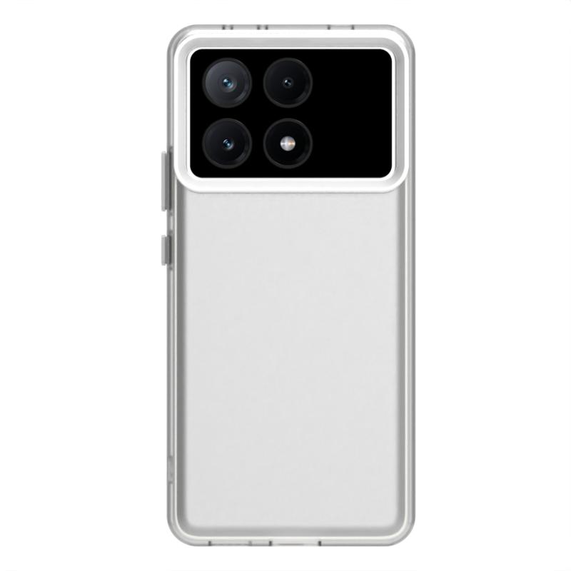Frosted Transparent Case For Xiaomi POCO X6 Pro Case Silicone Matte Simple TPU POCO X6 Pro Protector Phone Cover POCO X6 Pro