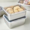 Stainless Steel Lunch Box with Lid Airtight Square Bento Box for Meal Prep Lunch Refrigerator Stackable Oven Safe Food Storage Container