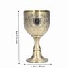 Inlaid Gemstone Stemmed Liquor Cup Decorative Wine Cup  Wedding Ceremony Party Table