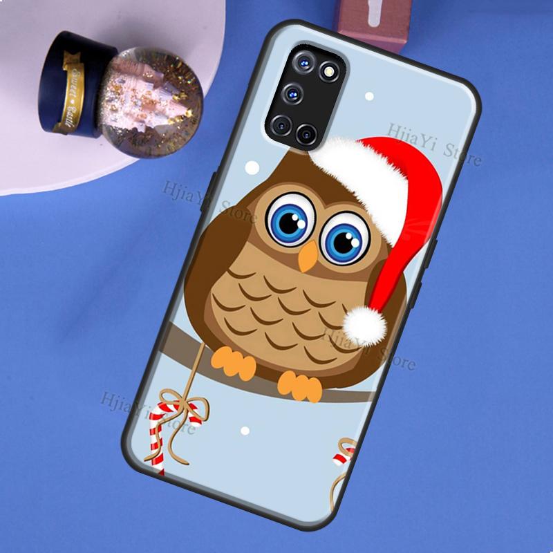 Fashion Cartoon Owl Case For OPPO A74 A94 A54 A57 S A77 A76 A96 A52 A72 A91 A93 A5 A9 A31 A53 A15 A16 A17 Cover